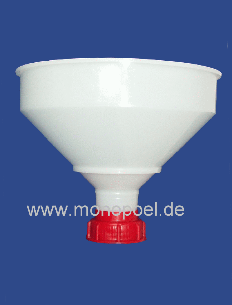 funnel for 60 mm coarse thread, incl. mesh