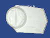 Filterbeutel, 1�m, L = 420mm, d=180mm