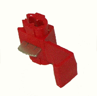 Kabelabzweigklemme, rot, bis 1.25 mm2