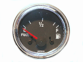 Fuel gauge, illuminated, 24V