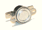 temp. switch, closes at 75 degrees