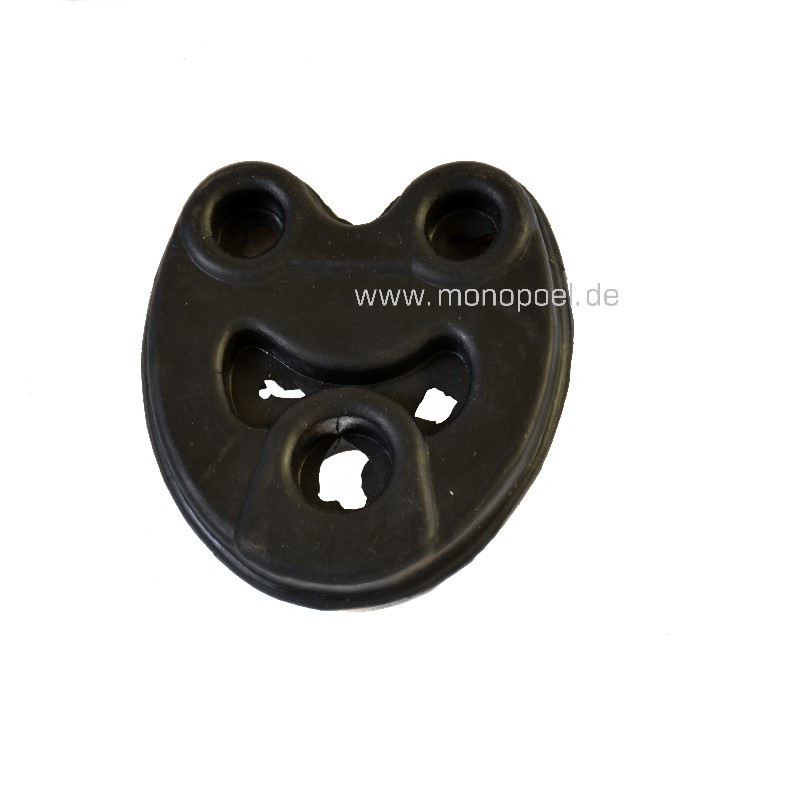 mounting rubber for middle silencer, W124