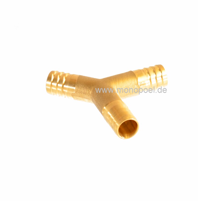 Y-connector, 18 mm ID, full metall