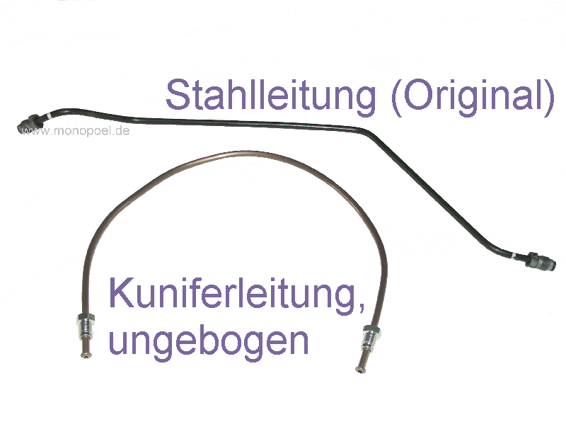 Monopoel GmbH - Brems- und Hydraulikleitung, Kunifer, 6.00 mm