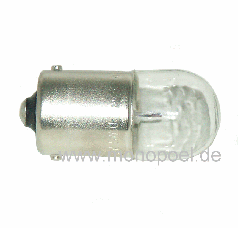 Monopoel GmbH - Glühlampe, 12V, 5W, Kugelform