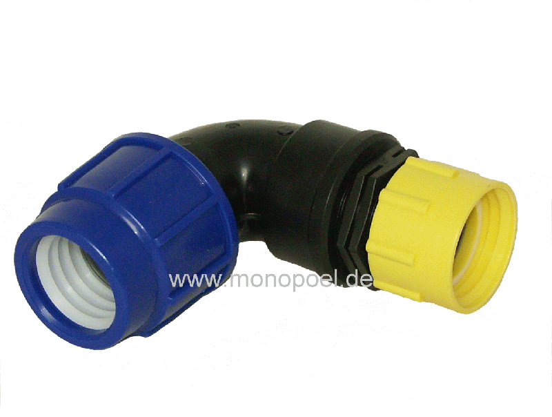 IBC connector, end fitting, nominal width 50 mm