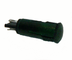 indicator lamp, 12 V, green