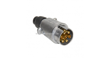 Trailer connector, 7-pole, high-quality metal version