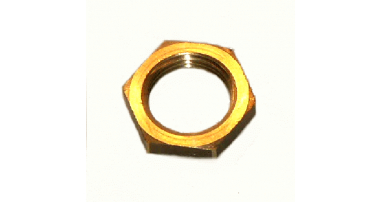 thin nut, 3/8 inch