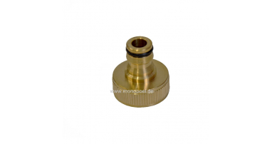 Gardena connector, 1 inch, brass
