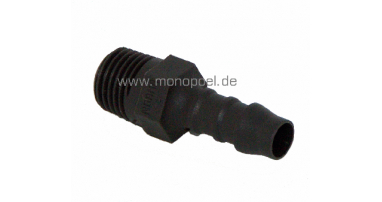 Gewindetülle, gerade, Kunststoff, G1/4x10