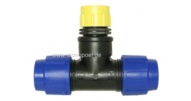 IBC-Verbinder, T-Stück, Nennweite 50 mm