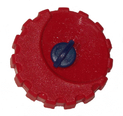 fuel tank cap, red, for spare tanks