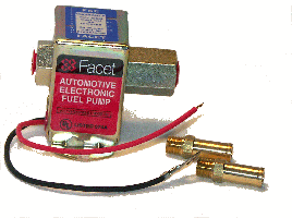 fuel pump, 12 V, with 8 mm connectors