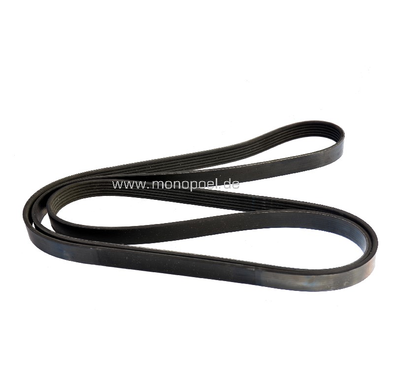 ribbed belt for 300D/E250D/E300D with AC, small belt pulley