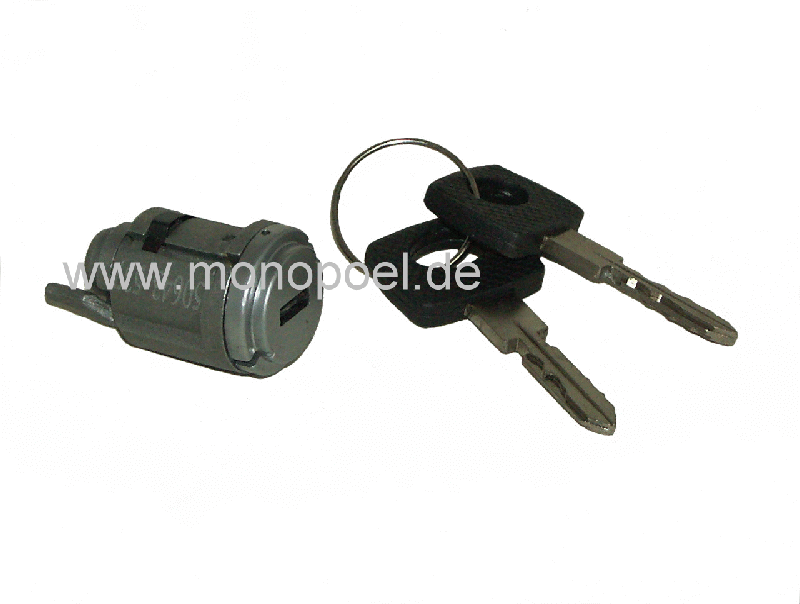 key cylinder f. ignition lock, 2 keys, all W201/124